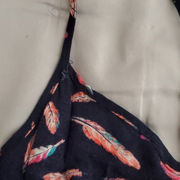 Aéropostale Tie waist Pleated Flare Skater Dress- XS - Picture 16 of 16